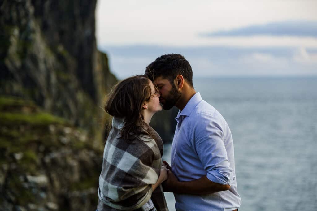 Neist Point Isle of Skye Proposal photography